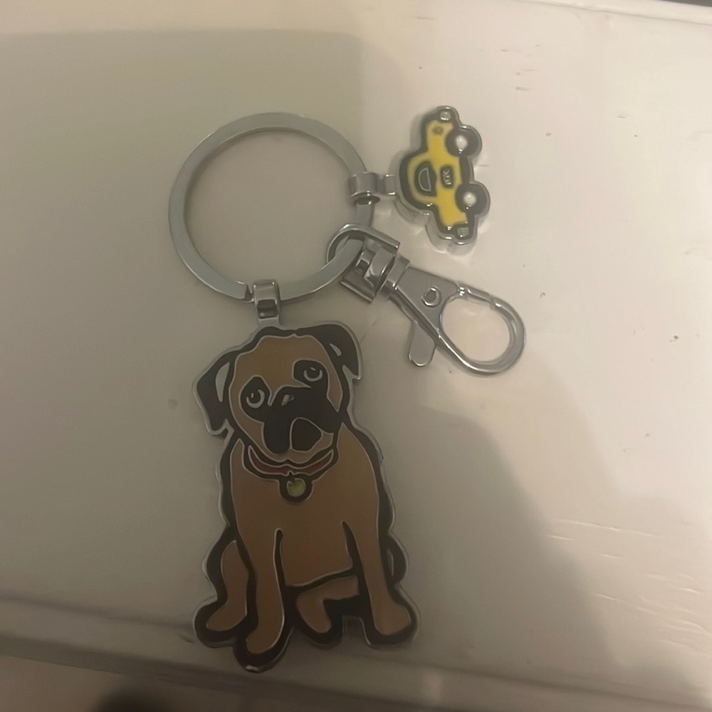 Marc Tetro Pug Key Ring